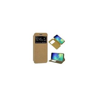 Capa Flip Case Alcatel 1S 2021 - Dourado