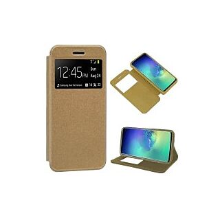Capa Flip Case Samsung Galaxy A51 5G - Dourado