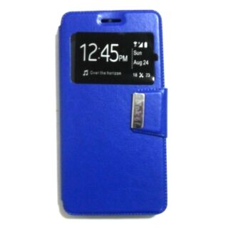 Capa Flip Nokia 6 C/ Apoio e Janela - Azul