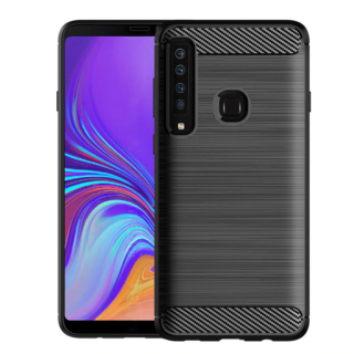 Capa Samsung Galaxy A9 2018 Gel Efeito Carbono
