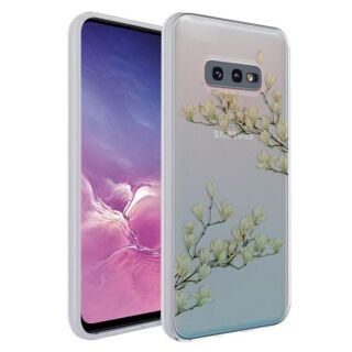 Capa Gel Floral Samsung S10E - Magnólia