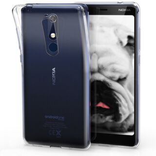 Capa Nokia 5.1 Gel - Totalmente Transparente 