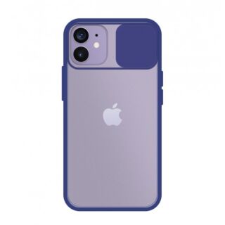 Capa Iphone 12 Mini (5.4) Gel Tampa Deslizante - Azul