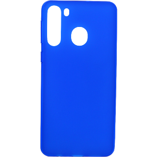 Capa Samsung Galaxy A21 Gel - Azul