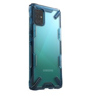 Capa Ringke Fusion X Samsung A51 - Azul
