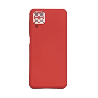 Capa Samsung A12 5G Silky Silicone - Vermelho