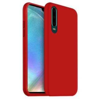 Capa Huawei P30 Silky Silicone - Vermelho