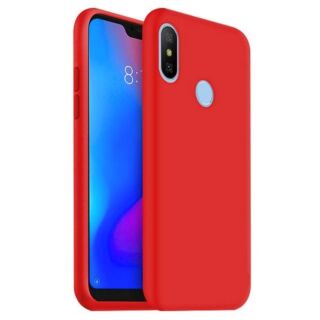 Capa Xiaomi Mi A2 Lite Silky Silicone - Vermelho