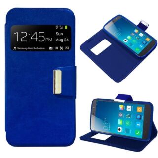 Capa Samsung Galaxy A30S Flip C/ Visor - Azul