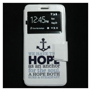 Capa Flip Huawei Y6 II C/ Apoio e Janela - Hope