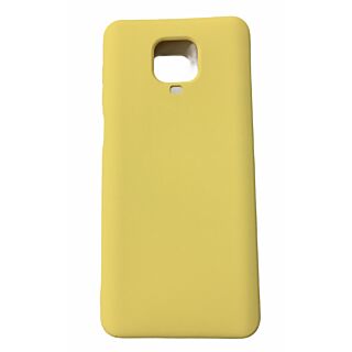Capa Xiaomi Redmi Note 9S Silky Silicone - Amarelo
