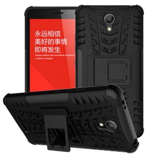 Capa Hibrida Full Protection Xiaomi Redmi Note 2 - Preto