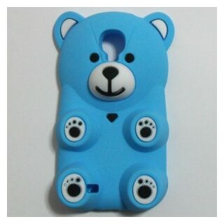 Capa 3D Samsung Galaxy S4 i9500 - Urso Azul