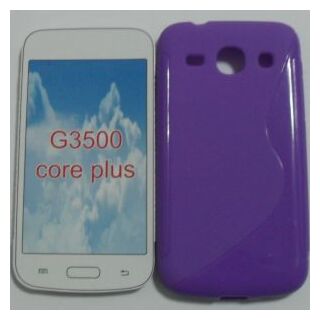 Capa Gel Sline Samsung Galaxy Samsung Galaxy Core Plus G3500 Roxo