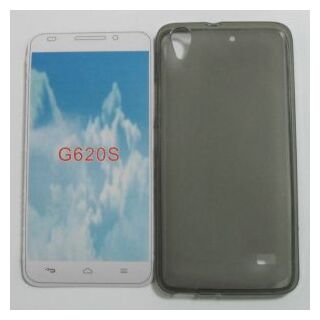 Capa Gel Huawei G620S - Preto Fumado