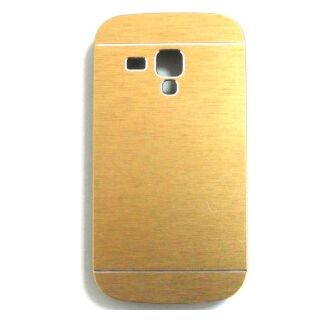 Capa Alumínio Samsung Galaxy S Duos S7562 / S7580 - Dourado
