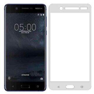 Vidro Temperado Nokia 5 Full Protection - Branco
