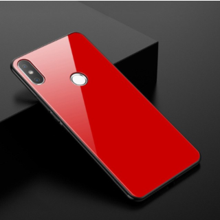 Capa Forcell Glass Xiaomi Redmi Note 8 - Vermelho