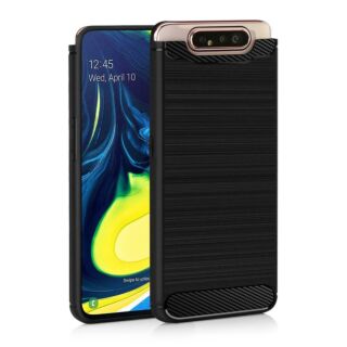 Capa Samsung Galaxy A80 Efeito Carbono