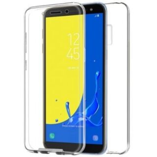 Capa Gel Samsung Galaxy J8 2018 360º Dupla - Transparente