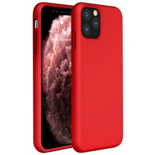 Capa Iphone 11 Pro Max (6.5) Silky Silicone - Vermelho