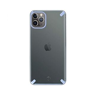 Capa Híbrida Cristal Iphone Pro Max (6.5") - Azul