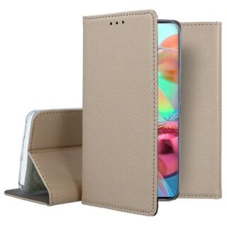 Capa Smart Book Samsung Galaxy A71 - Dourado