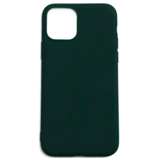 Capa iPhone 11 Pro (5.8) Soft Gel - Verde Escuro
