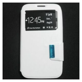 Capa Flip Samsung Galaxy Note 2 C/ Apoio e Janela - Branco