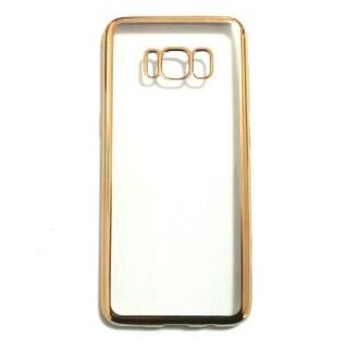 Capa Gel Bumper Samsung Galaxy S8 Plus - Dourado