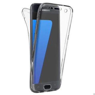 Capa Gel Dupla 360º Samsung Galaxy J1 2016 - Transparente