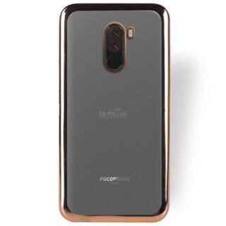 Capa Gel Bumper Xiaomi Pocophone - Dourado