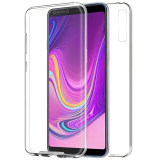 Capa Rígida Samsung Galaxy A9 2018 360º Dupla - Transparente